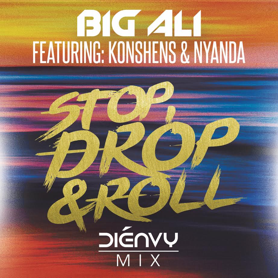 big ali - stop drop and roll dienvy mix ft konshens and nyanda album art