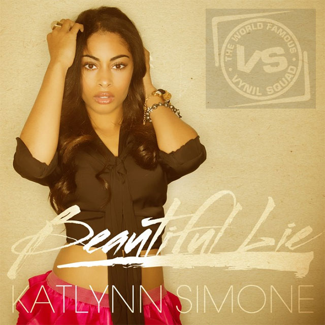 dienvy remix to katlynn simone baeutiful lie album art