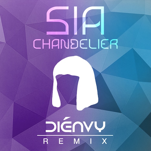 dienvy remix to sia chandelier album art